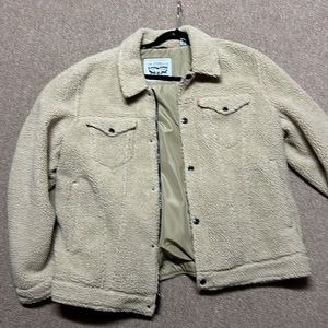Nwt LEVIS SHERPA JACKET with lining XXL